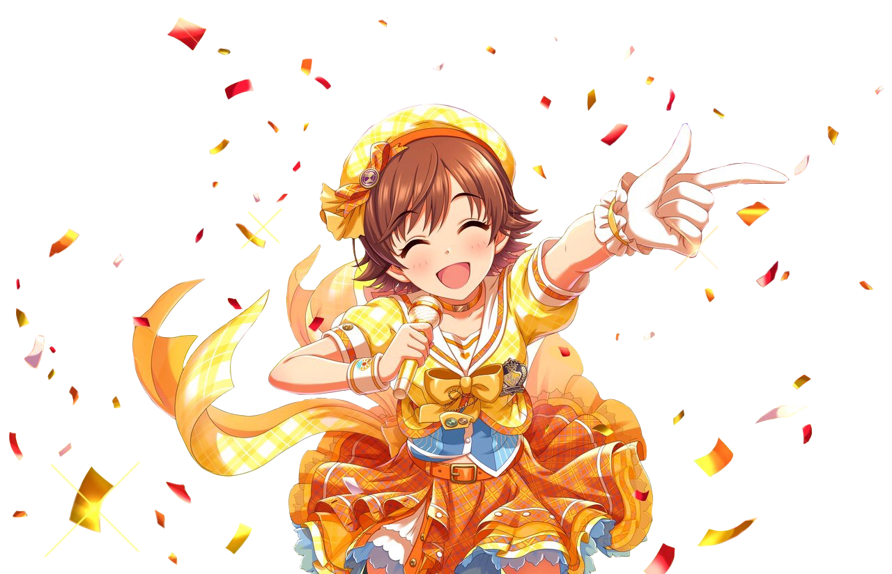 Kai Twitterissa ポジティブパッション 本田未央 透過素材出来ました 紙吹雪もあるよ T Co 47ip4tgup6 Twitter
