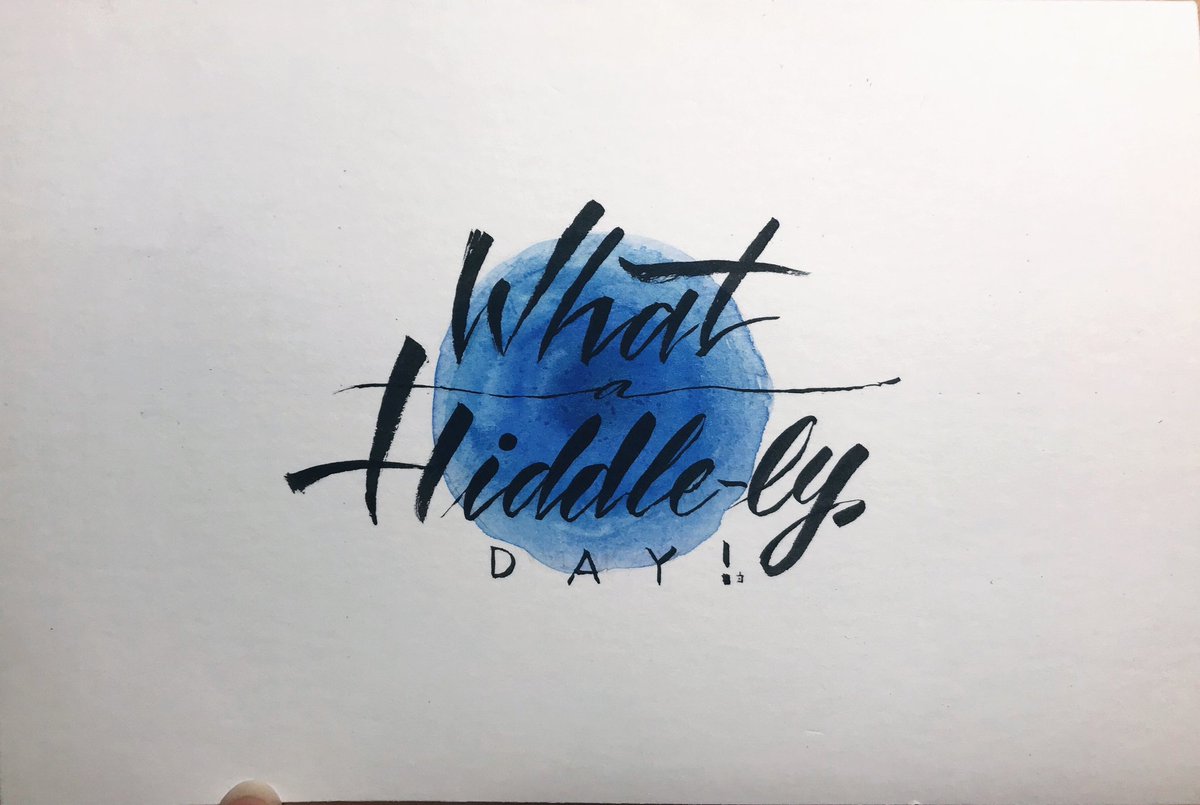 Hiddlesmessage2 tweet picture