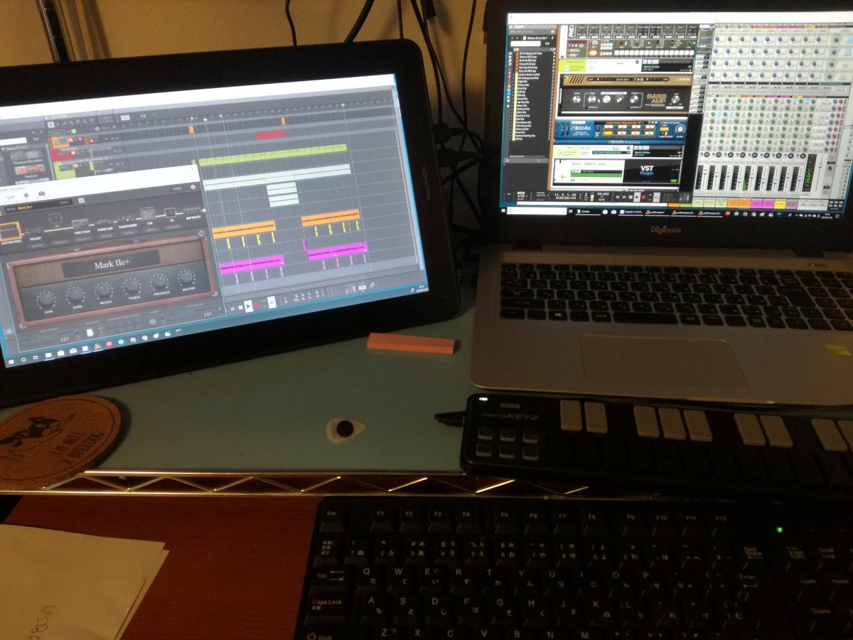 H0meMadeGarbage's tweet image. 久々にDAWをちょす ｵﾄｰﾁｬｿ
#Reason10 #propellerhead