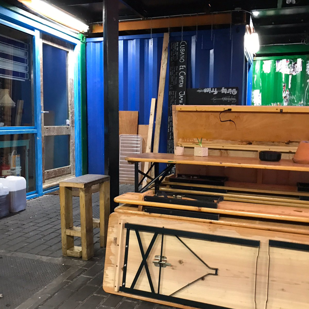 We’re still busy <a href="/theartworksuk/">The Artworks</a> #Elephantandcastle clearing &amp; packing away everything before we move on. We just wanted to remind everyone not to visit us over the weekend as we have closed permanently. For more information please visit: theartworks.london/elephant