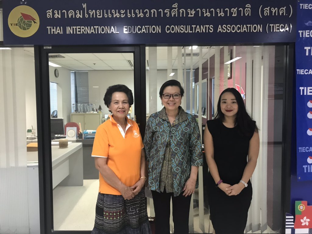 VictoriaConnect's tweet image. Melbourne attracts more genuine students from Thailand and numbers are expected to be on the rise over the next few years... with Khun Bee, President @TIECAThailand @vgtisea