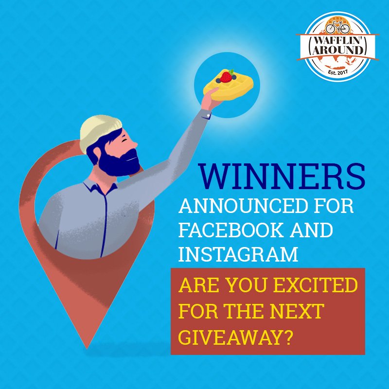 wafflin_around's tweet photo. Contest winners have been announced on Facebook and Instagram. Congratulations to all the winners! #keepwafflin
#waffle #waffles #wafflehouse #wafflelove #food #foodies #punefoodies #punefoodblogger #pune #punefood #yummy #contestwinner https://t.co/c64LoSERdP