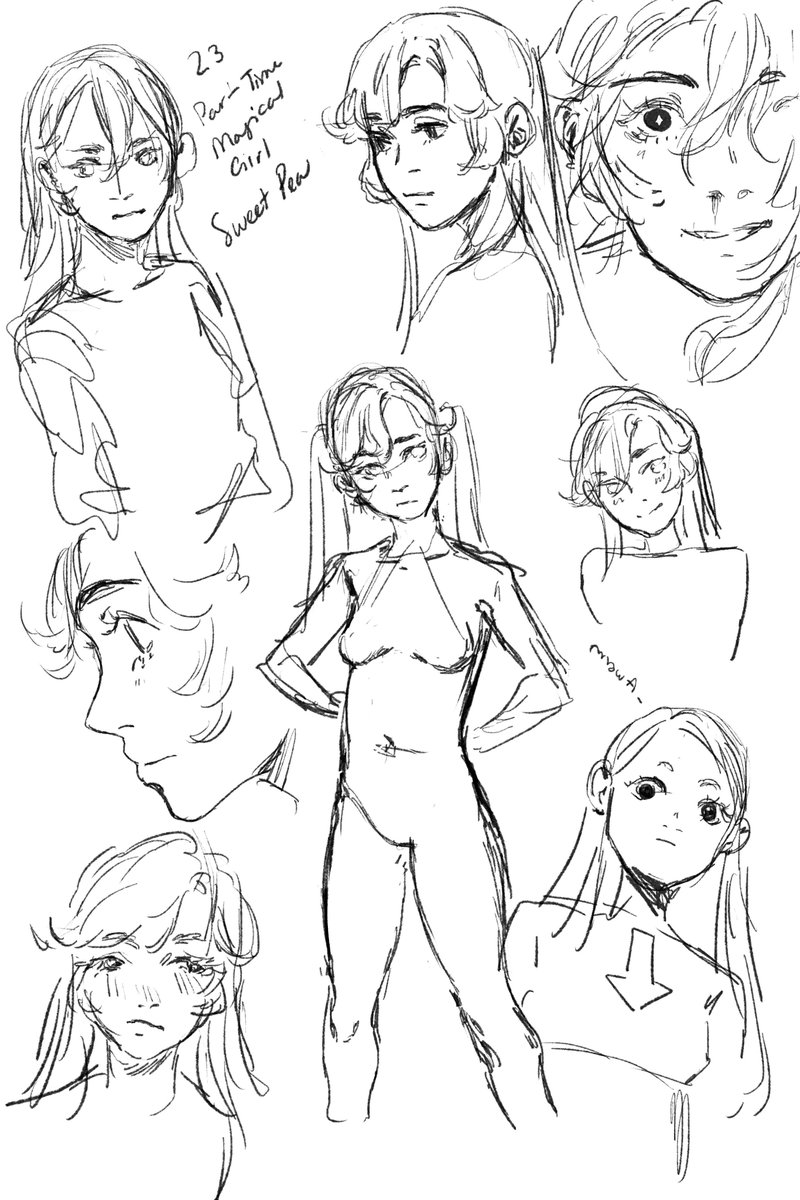 Sweet Pea doodles, its 3 am and I really need to at least attempt to sleep 