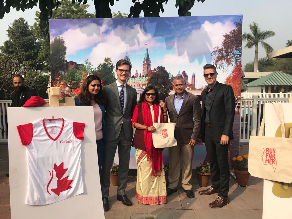 @CanadainIndia @CoachRavinder @MinistryWCD @NCWIndia @tweetndmc @unwomenindia @CanadaDev @Women_Canada @EyesAbroad @themomontherun @Nitin_Makdani @SarikaPanda Thank you @CanadainIndia for organising such a wonderful initiative #RunForHer on #DayOfTheGirl👏Glad to be part of its launch expressing commitment and fraternity over march for #EqualityForWomen and wish you good luck 👏 #BetiBachaoBetiPadhao