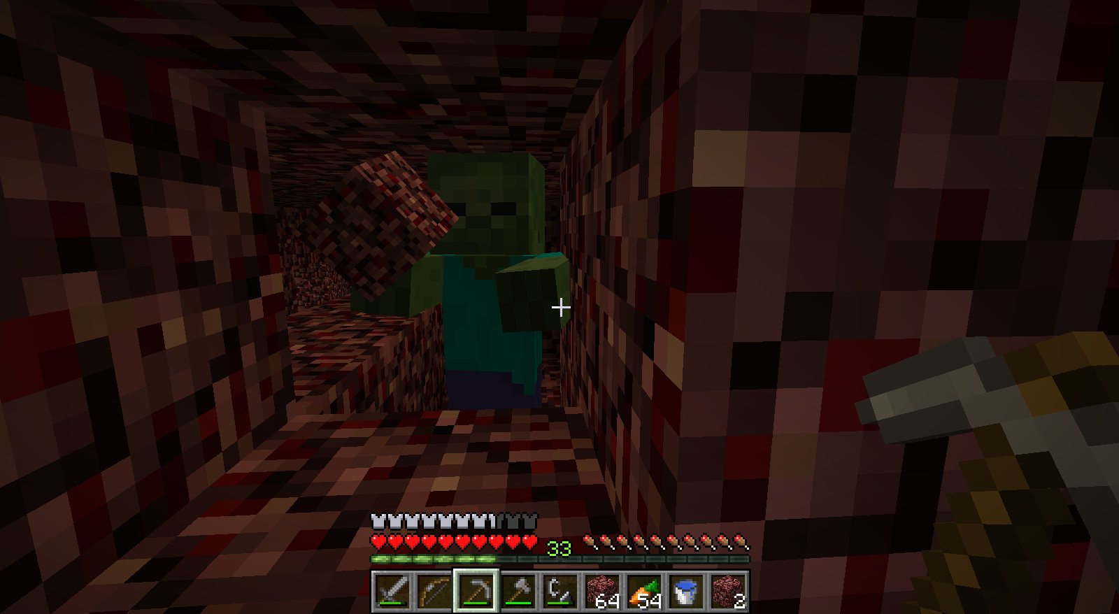 Phoenixsc Hamish Mapmakingmag My First Screenshot I Trapped A Zombie Holding Netherrack In The Nether Minecraft 1 4 T Co Cvp3gsj5zx Twitter