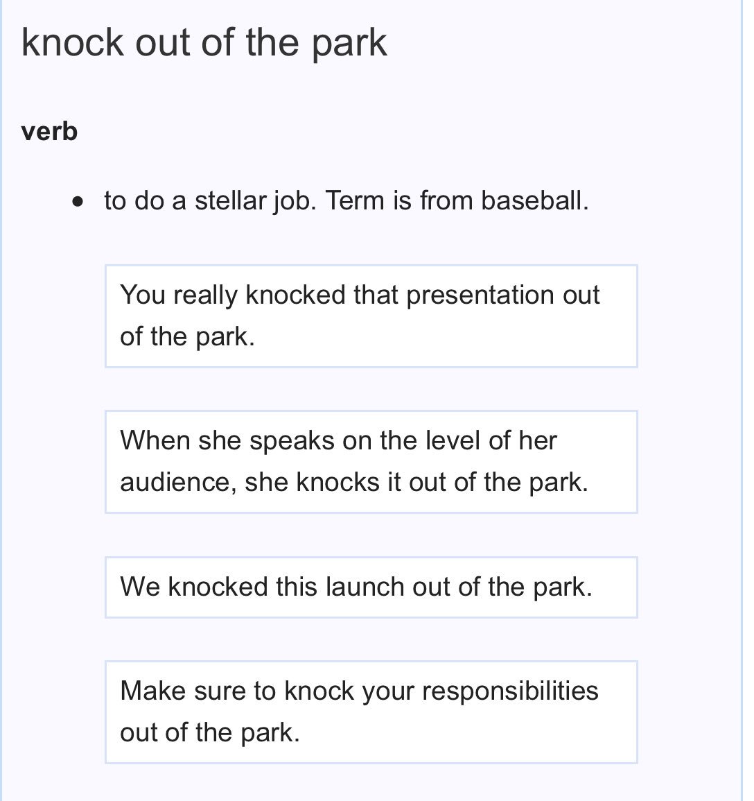 How to Knock a Presentation Out of the Park