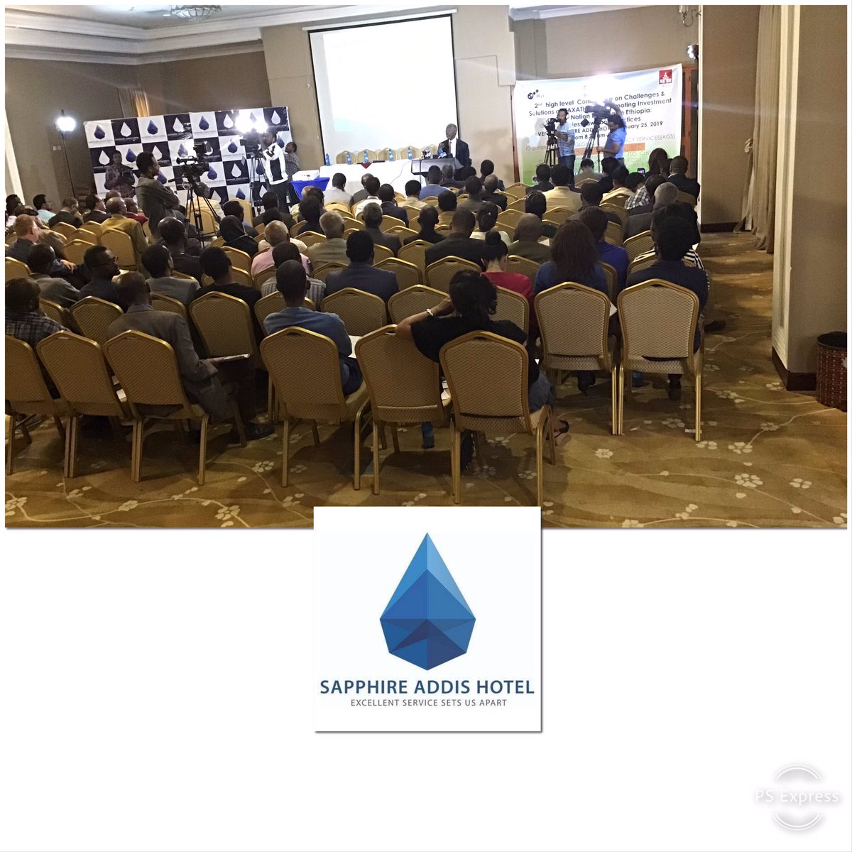 The Second high level conference on challenges and solutions of taxation for promotion investment and for nations building is now held @SapphireAddisHotel in #DravaiteHall #SapphireAddisHotel #ExcellentService sets us a part