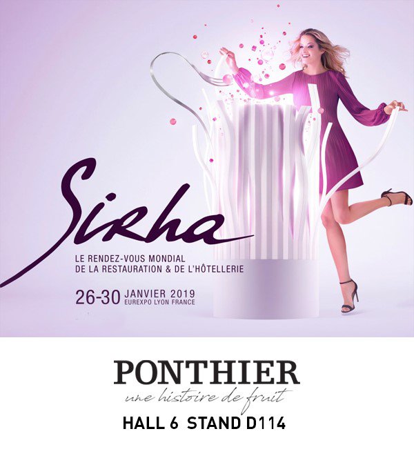Ponthier Officiel (@ponthier1946) on Twitter photo Nous vous donnons rendez-vous au SIRHA qui se tiendra du 26 au 30 Janvier à Eurexpo Lyon <a href="/sirha_lyon/">Sirha Food</a>
We are pleased to meet you at the SIRHA from the 26th to the 30th January at Eurexpo Lyon <a href="/sirha_lyon/">Sirha Food</a> Nous vous donnons rendez-vous au SIRHA qui se tiendra du 26 au 30 Janvier à Eurexpo Lyon <a href="/sirha_lyon/">Sirha Food</a>
We are pleased to meet you at the SIRHA from the 26th to the 30th January at Eurexpo Lyon <a href="/sirha_lyon/">Sirha Food</a>