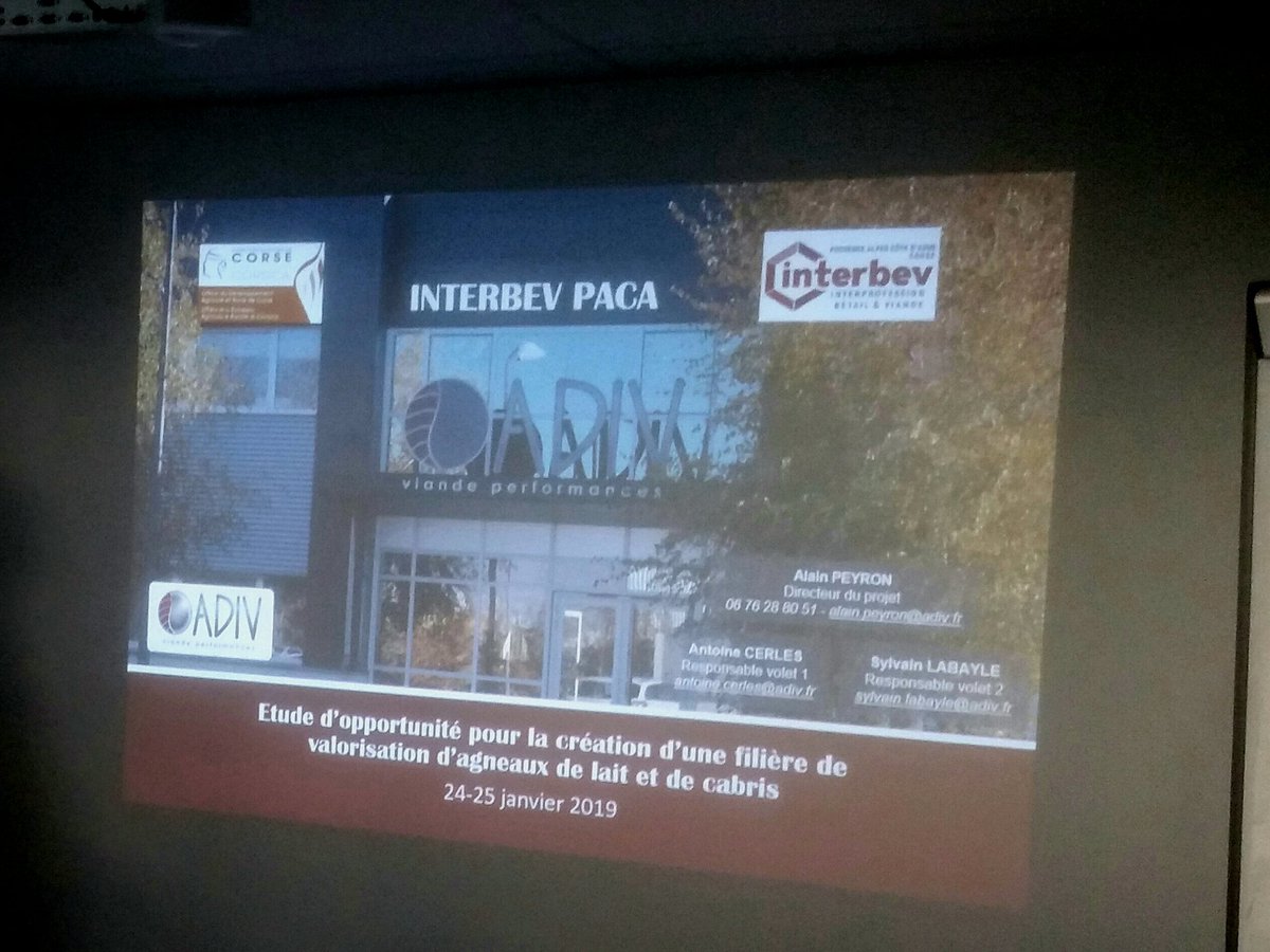 mpb_Corsica's tweet image. Démarrage de l'étude sur la valorisation de l'agneau de lait #Corse : diagnostic marché petits ruminants et faisabilité technique d'un pôle viande abattage - découpe - surgélation pour report de commercialisation #odarc #interbev #adiv #ilocc