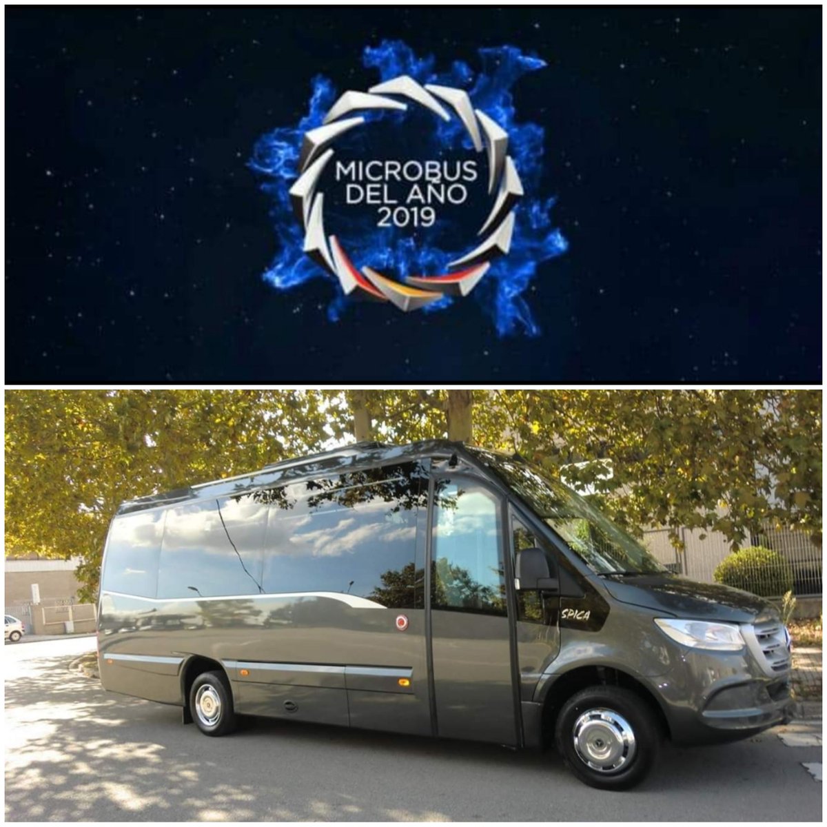 Carbusnet's tweet photo. La empresa @Carbusnet ha ganado el premio de Microbus del año 2019.  Gracias a todo nuestro equipo que trabaja día a día y que nos han aportado toda la experiencia y sabiduría que poseen
#MicrobusDelAño2019. #VehículosIndustrialesDelAño #PreciosNacionalesDelTransporte https://t.co/a1w0uo4Vz7