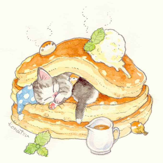 「ホットケーキ」のTwitter画像/イラスト(古い順｜RT&Fav:50)｜2ページ目