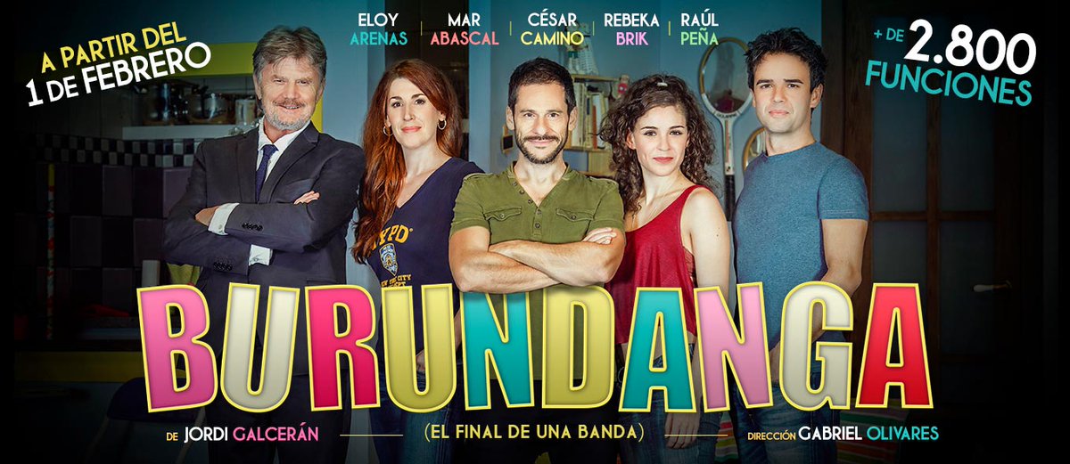 Justo dentro de 1 semana... ¡#BURUNDANGA vuelva a casa!

👉A partir del 1 de febrero - De miércoles a domingo 
👉Compra ahora tus entradas con #descuento! ► ow.ly/FO6w30no6IQ  

#Madrid #teatro #Malasaña #Comedia #queverenMadrid #cultura