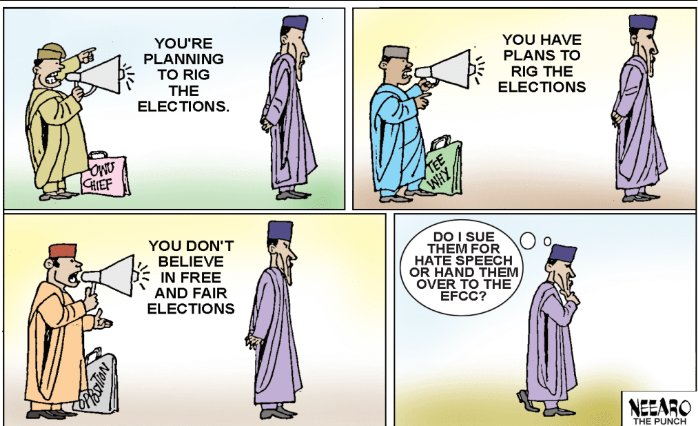 Image result for Nigerian hate speech cartoons