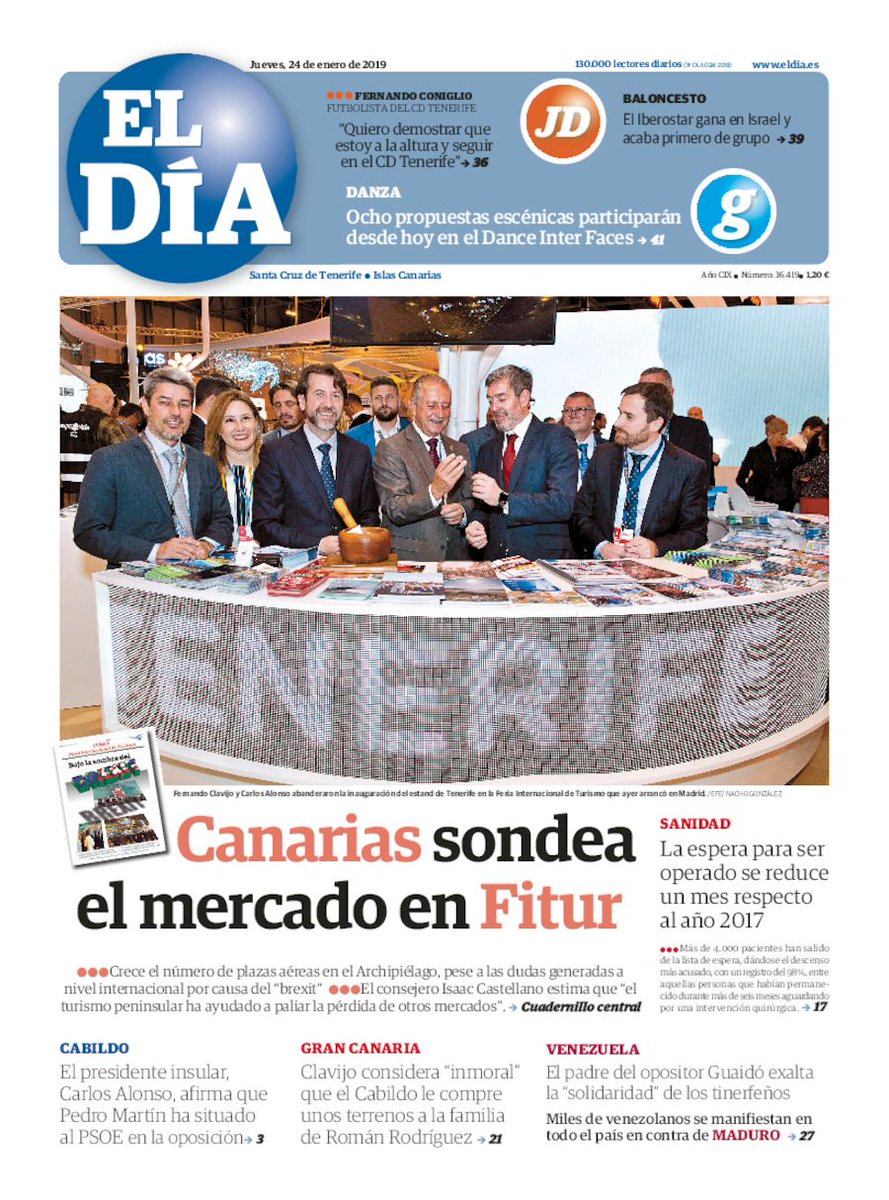 La oferta turística de La Victoria de Acentejo está teniendo un rotundo éxito en <a href="/Fitur_Madrid/">FITUR</a>. Medios de comunicación, profesionales y  responsables públicos canarios se han interasado por La Ruta de la Conquista, un recorrido por nuestra historia, cultura y tradición #fitur2019