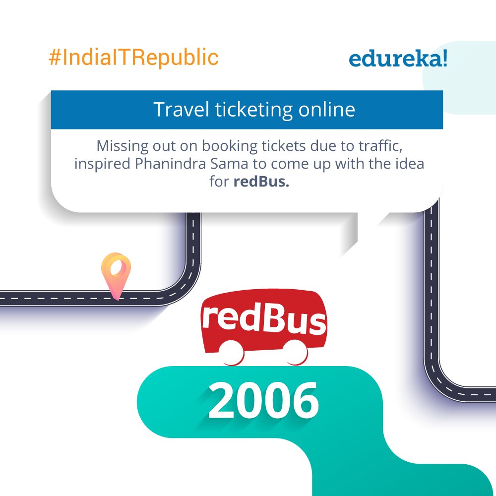 Ever heard of traffic being useful? Well, that was the case for <a href="/redBus_in/">redBus</a> founder Phanindra. Know any cool startup trivia like this? Let us know in the comments below &amp; stand a chance to win bookmyshow vouchers!

#IndiaITRepublic #RepublicDay2019 #ContestAlert