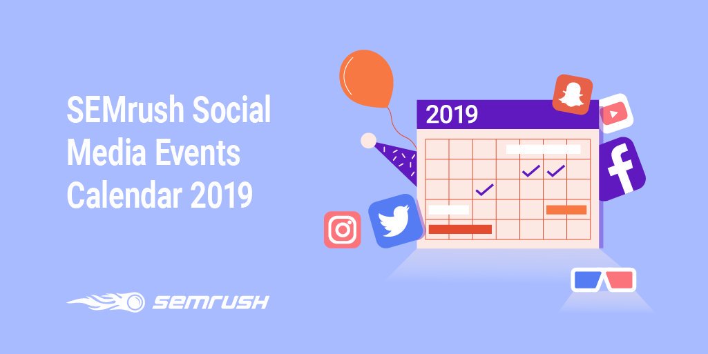For #socialmedia managers, the struggle is *so* real when trying to keep up with all of the events and holidays that matter to your audience. 😳

We did some of the legwork for you and put everything in one place... right here 👉 semrush.com/blog/smm-calen…

#SMM