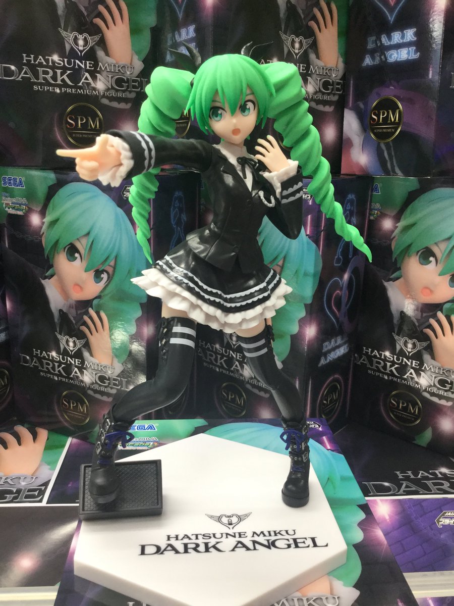 Twitter पर セガ ワールド 佐沼 プライズ入荷情報 初音ミク Project Diva Arcade Future Tone Spm フィギュア初音ミク 堕悪天使 躍動感あふれるポーズに迫力のサイズ 初音ミクファンの皆さん こんなかっこいいフィギュアはgetするしかないでしょう 初音