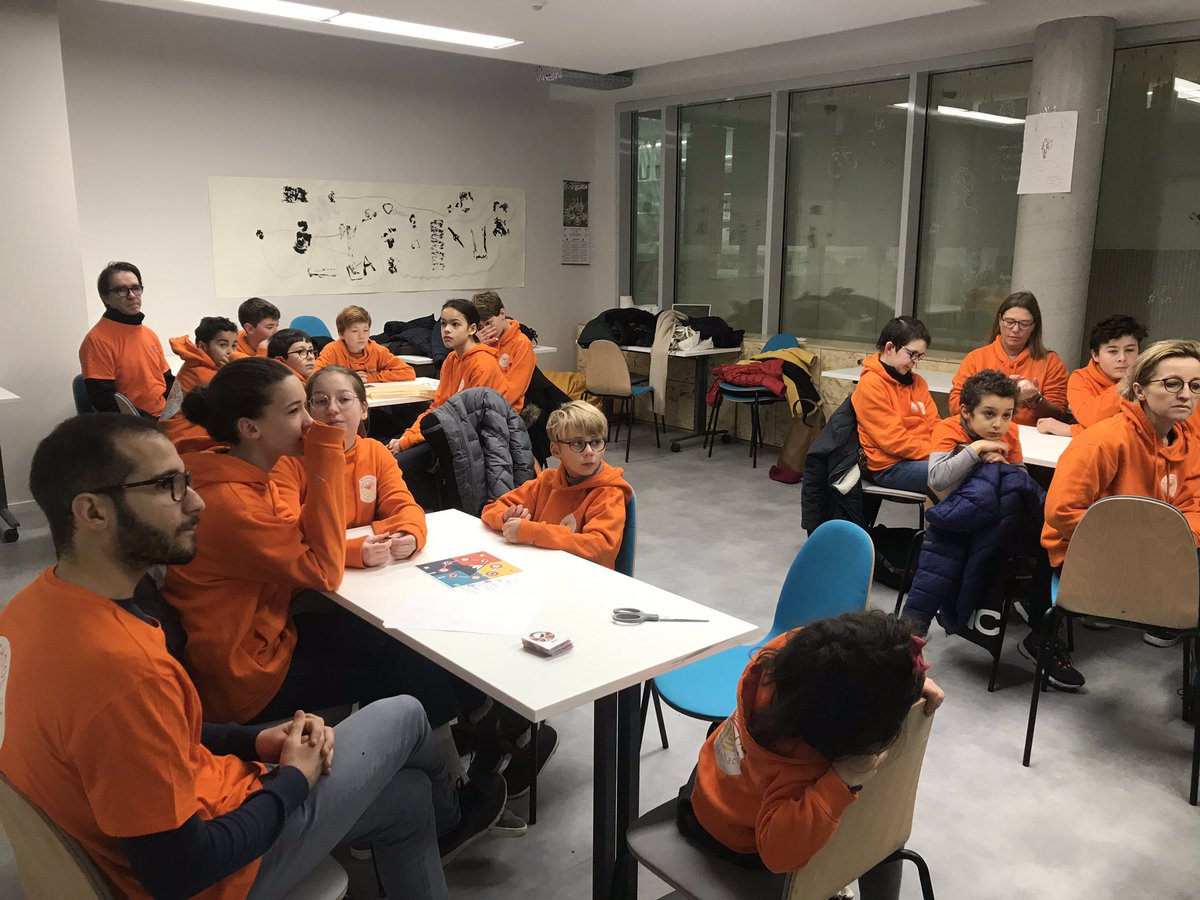 TrousseauParis's tweet photo. En visite at @criparis avec @EduKeyFR ๐๐๐๐ป!
Inspirant pr de futurs #LearningSpots for @Hubschool21 ๐& poursuivre nos changements de posture dรฉjร mis en place๐๐ป
#Coworking
#CollectiveIntelligence
#RedesigningSpaces
#LearningCenter
#LearningByDoing
#FlippedClass
#Gratitude https://t.co/TNWXVFXd06