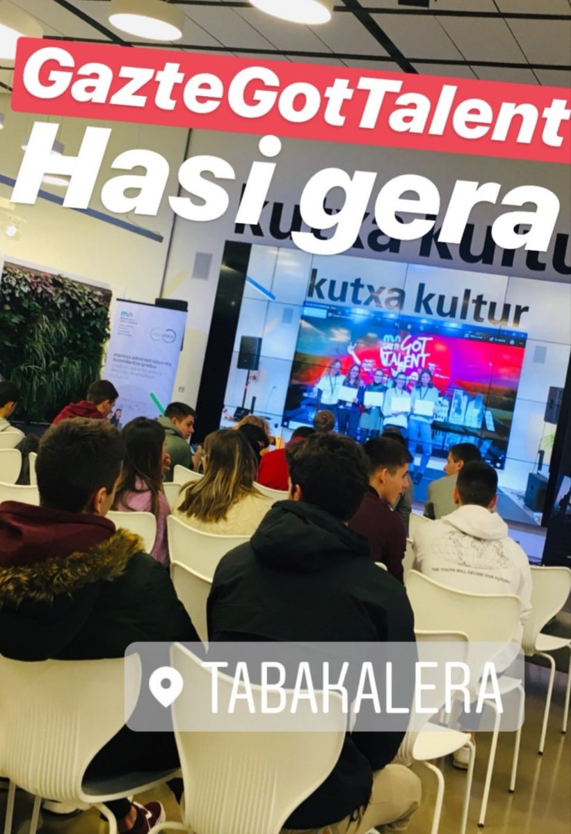 gazteGOTalent's tweet photo. Escape room martxan dago!! #GazteGoTalent @Enpresagintza @MUnibertsitatea https://t.co/wEsTdRRVgh