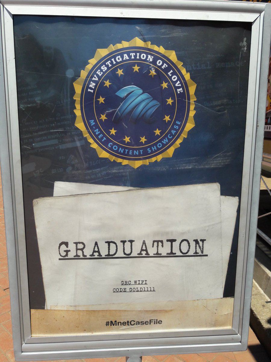 TVwithThinus's tweet image. Up next at @MNet&apos;s (@DStv 101) 2-day #MNetCaseFile is the Graduation&quot; ceremony of the press who took part in the FBI-themed programming upfront.