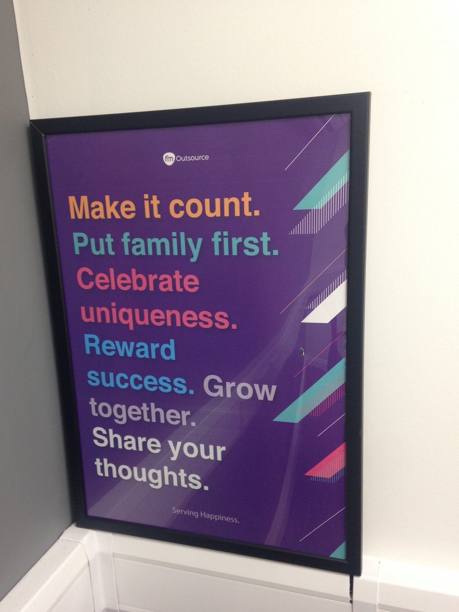 NathanSansby's tweet photo. Getting #FridayMotivation from our values this morning #MakeItCount 👊 https://t.co/372qS8esrX