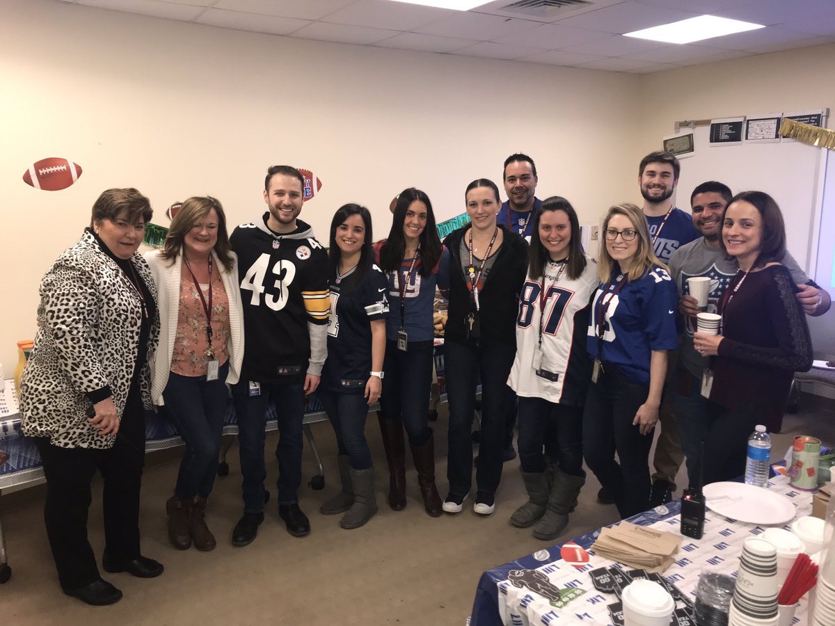 psherman4's tweet image. AMD staff breakfast- Super Bowl themed 🏈 #projectuplift #AMDrocks #Opride