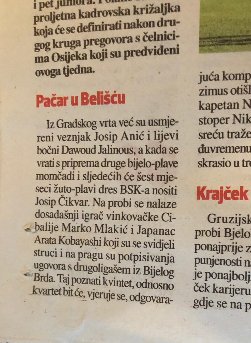 イングランド ドイツ サッカー留学 En Twitter クロアチアにサッカー留学中のアラタ選手がクロアチア全国版スポーツ新聞に載りました 日本人 契約なるか という見出しでアラタ選手が契約できるかどうかについて報じられています 頑張れ アラタ選手