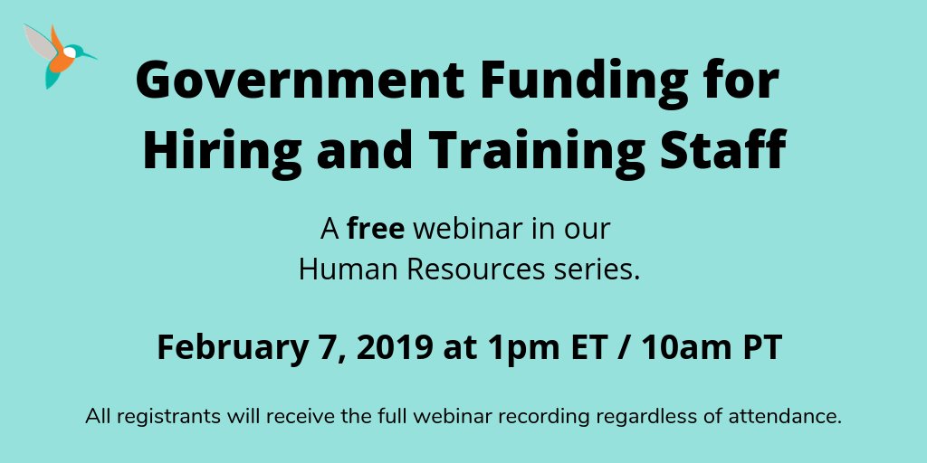 Discover more about wage subsidies that can help you hire interns and summer students at our free webinar on Feb 7, presented by @Mentor_Works ! Register here: ow.ly/AR5X30n3XOh