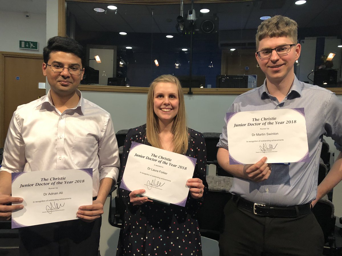 🌟 #MedEd19 🌟 CONGRATULATIONS 🌟
Medical Education Showcase 2019
#JuniorDoctor2018
Winner- Dr Laura Forker
Runners up- Dr Martin Swinton and Dr Adnan Ali @dr_adnanali 🏆