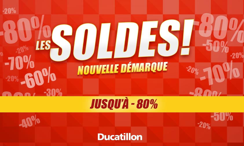 [NOUVELLE DÉMARQUE] Profitez de la nouvelle démarque 😉bit.ly/2TcnGBK #Soldes2019 #ducatillon