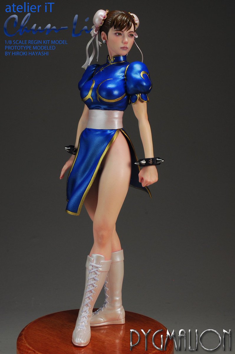 アトリエイット 林浩己原型 1/8スケール 『 春麗 』ワンフェス作例展示