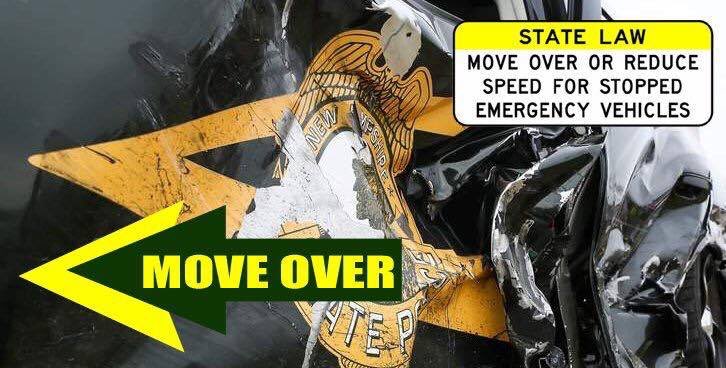 NH_StatePolice's tweet photo. #MoveOverNH - it’s the law! NH RSA 265:37-a — https://t.co/mT4RKKKJsu https://t.co/cNSZZ9IGD6
