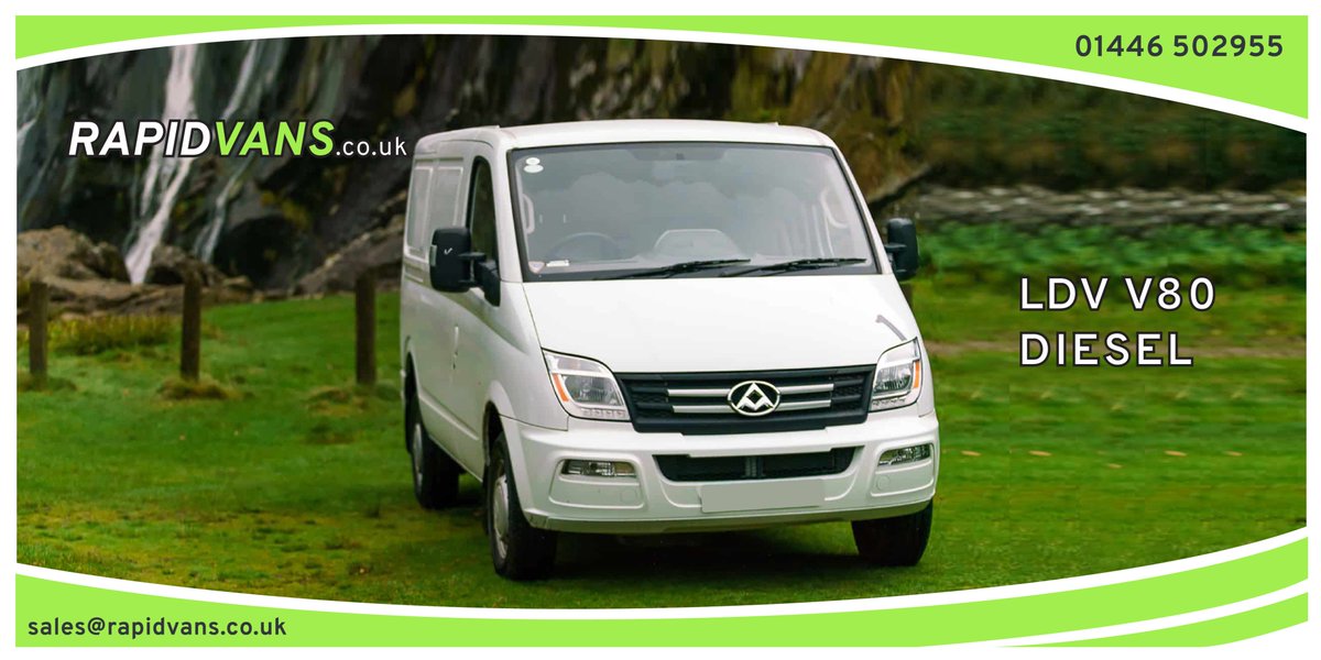 Rapid Vans (@rapidvans) on Twitter photo Only £167.78 PM
LDV V80 LWB DIESEL 2.5 MEDIUM ROOF VAN
5 Year Business Lease with Balloon
Initial Deposit - £2,013+VAT
60 payments - £167.78
Final balloon - £3,600
Reach @: sales@rapidvans.co.uk
Call us@: 01446 502955
#Rapidvans #Rapidvansleasing #uk #ldv #v80lwd #mediumroofvan Only £167.78 PM
LDV V80 LWB DIESEL 2.5 MEDIUM ROOF VAN
5 Year Business Lease with Balloon
Initial Deposit - £2,013+VAT
60 payments - £167.78
Final balloon - £3,600
Reach @: sales@rapidvans.co.uk
Call us@: 01446 502955
#Rapidvans #Rapidvansleasing #uk #ldv #v80lwd #mediumroofvan