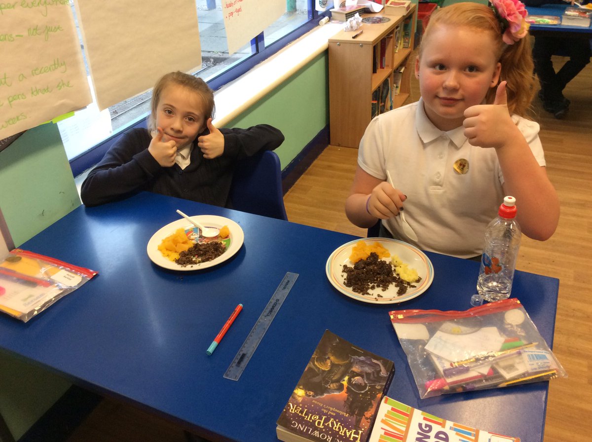 MWCP5's tweet photo. We are sampling our very own Burns Supper this afternoon. #MWCPEnrich #BritishValues #MWCPPSHE #MWCPCelebrate #BurnsSupper https://t.co/X9m2QEvIxj