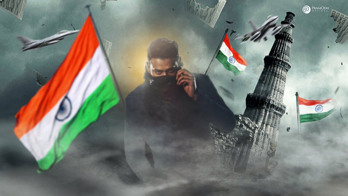 im_pramodhvarma's tweet image. • #Prabhas My DesıGn work #RepublicDay Poster !
