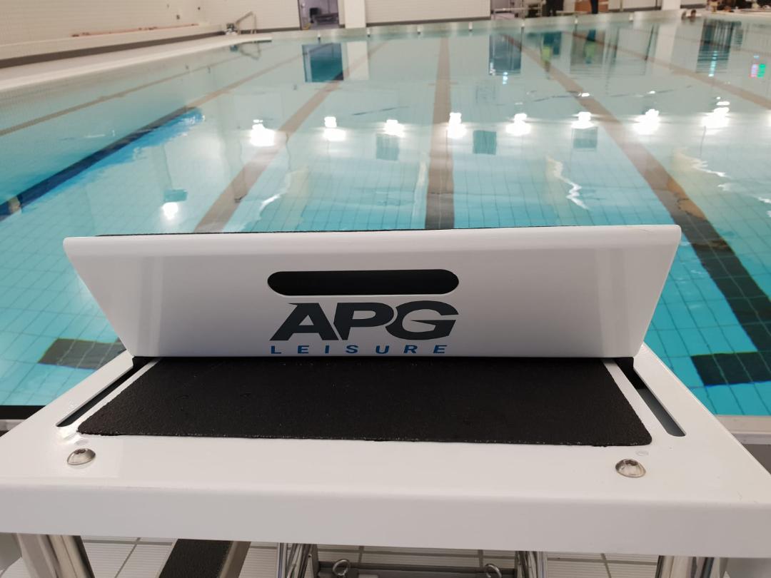 apgleisure's tweet photo. OK, OK, we're bowing to popular demand after the storm that kicked up following our earlier teaser about  #Warwick University's groundbreaking new pool... you're dying to see it, so here's a sneak peak from yesterdays installation. Wow! #startblocks #swimtiming #competition #pool https://t.co/iFEmhdTECx