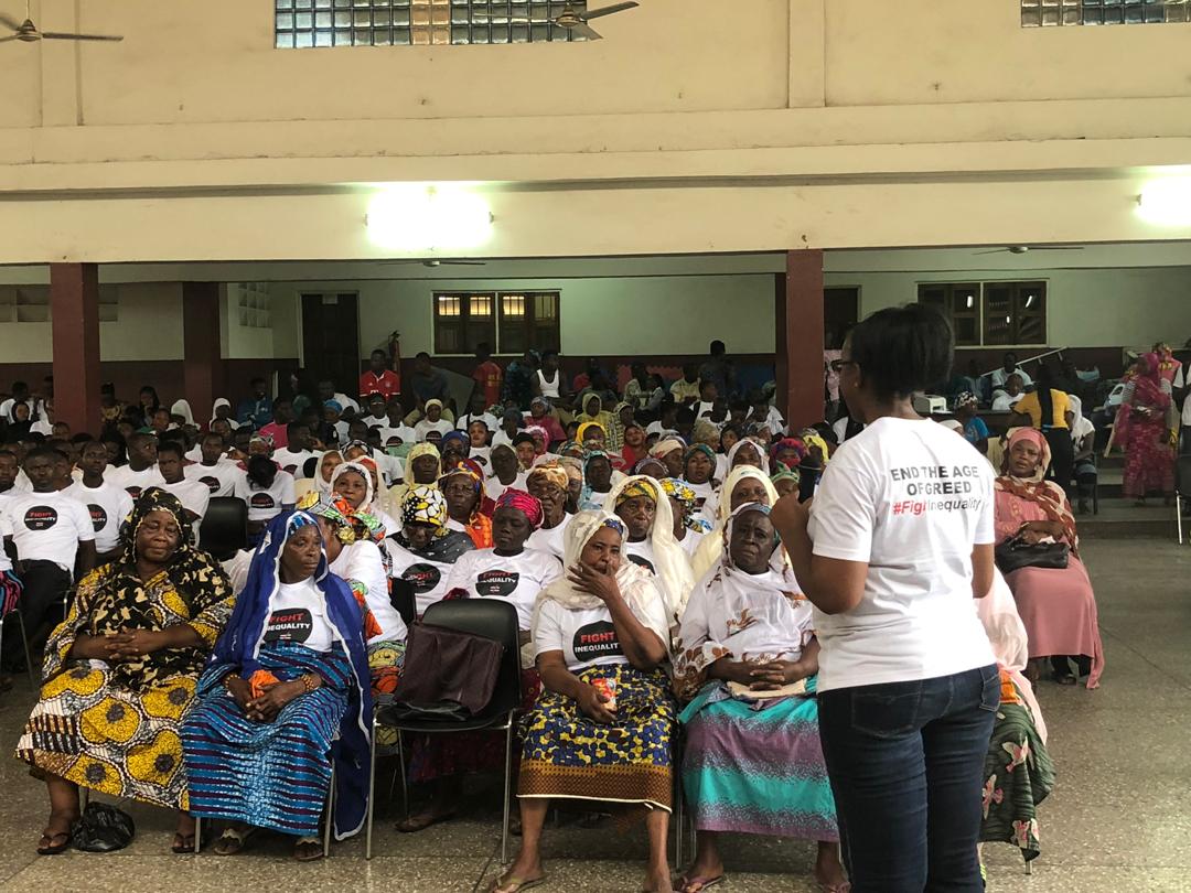 EndInequalityGH's tweet photo. #FightInequality Alliance in Ghana currently holding People's Assembly in Nima, a community in #Ghana

@jenny_ricks https://t.co/2ZFl8IDTpV