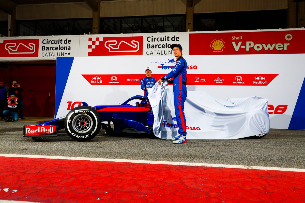 F1's tweet photo. February 11 - another new challenger to be revealed 🗓

Excellent undercut strategy from @ToroRosso, with the earliest launch date so far 💪 Six down, four to go... >> https://t.co/YyBx9zhZHS

#F1 https://t.co/ABcf8kso2o