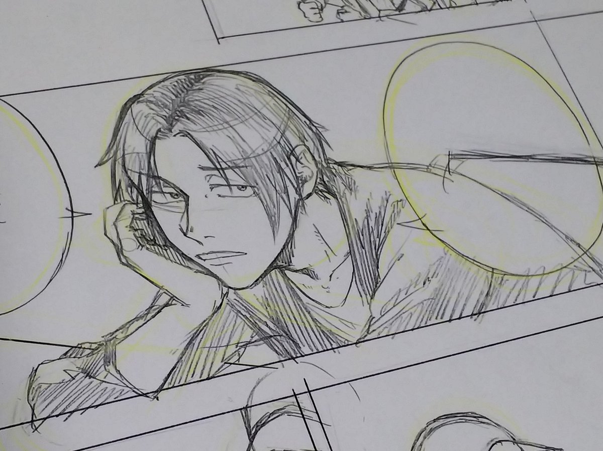 多い、というか面倒な背景が多いんだよな。
てか逸臣の友人バシくん描くの楽しいわ～('・ω・`) 