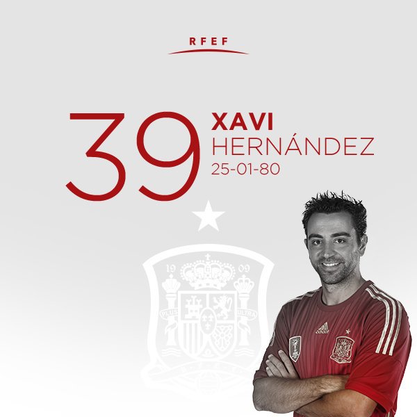  Happy Birthday to Xavi Hernández! The World and EURO champion turns 39. 

Happy Birthday!! 