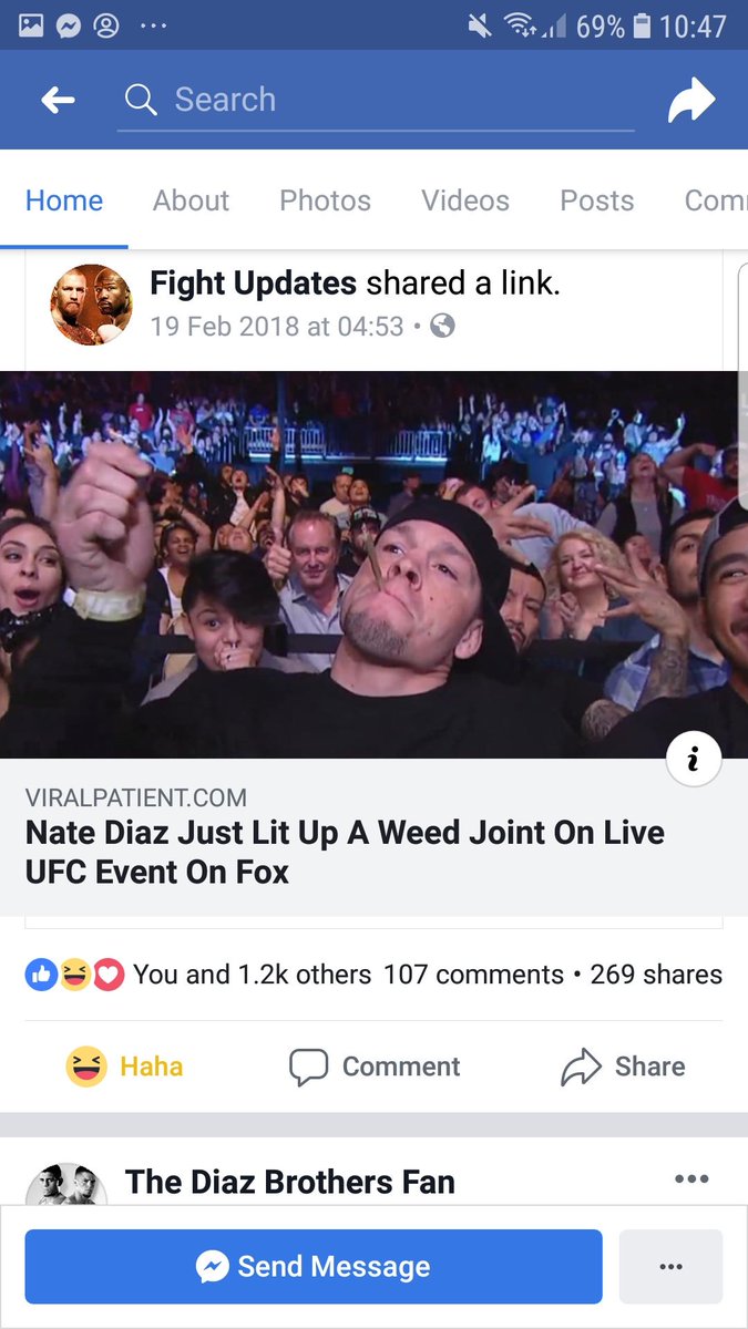 cazthies's tweet photo. Still find this funny asf dude @NateDiaz209 https://t.co/V0rcPCb89z