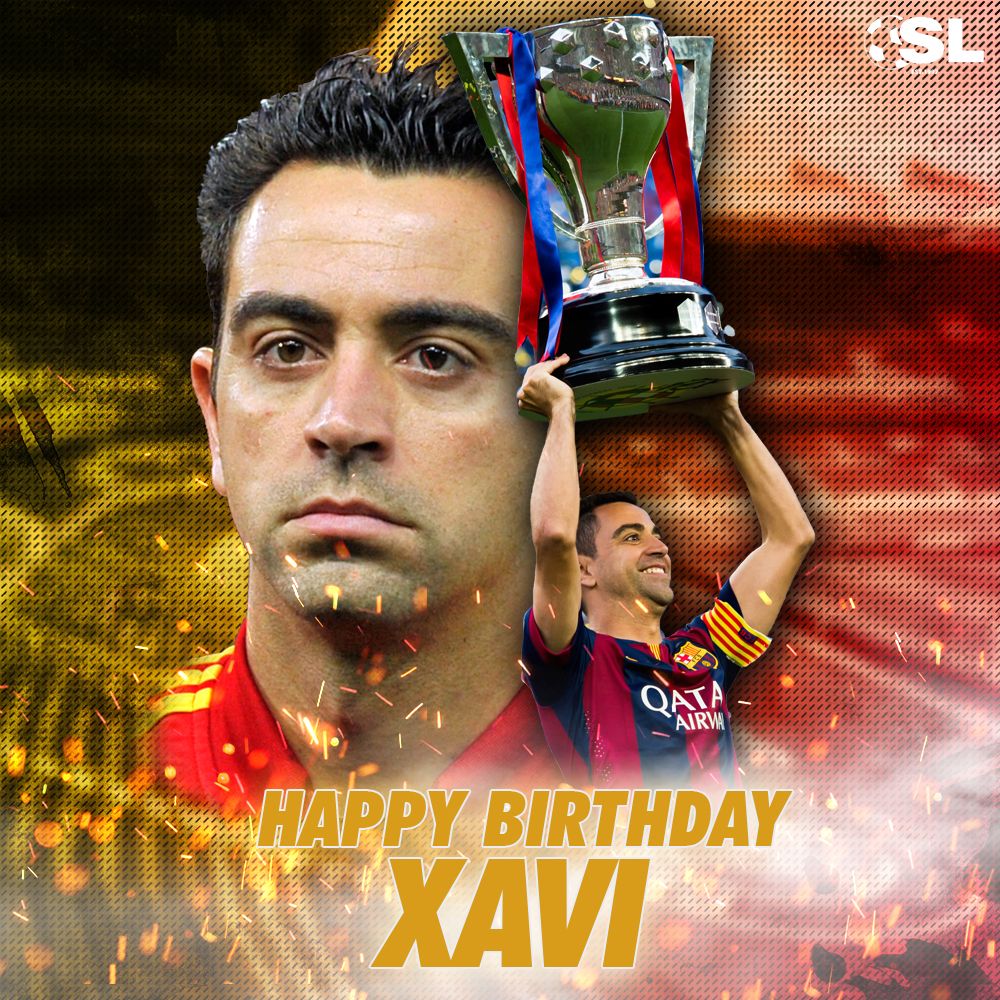  | Happy Birthday to Barcelona legend, Xavi Hernández !  