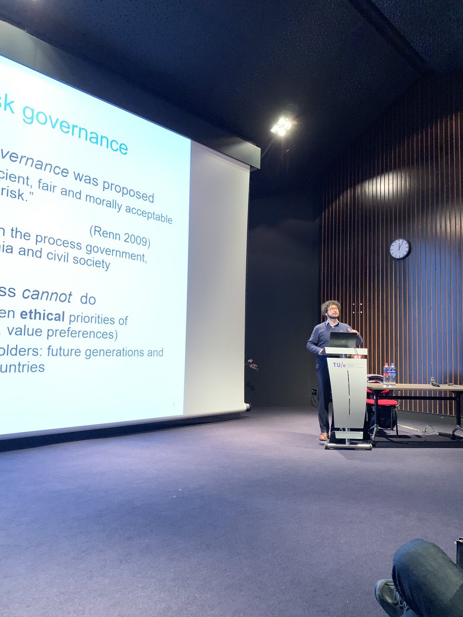 SpahnAndreas's tweet photo. Behnam Taebi kicks off the Eindhoven Energy #Ethic Workshop at #eindhoven. Interesting talk on #normative #uncertainty. #tue #eindhoven #4TUethics https://t.co/kJx3cHQNtq