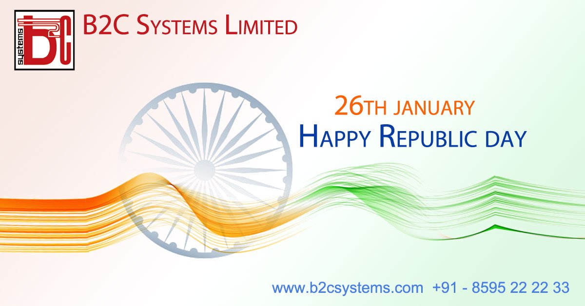 b2c_systems's tweet photo. Happy Republic Day https://t.co/nHEK2q4wo3
