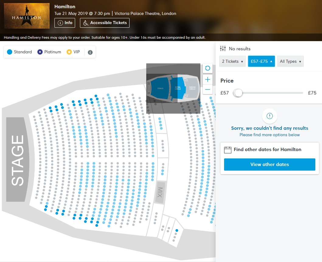 Hamilton West End En Twitter There Are Still 75 Tickets Left