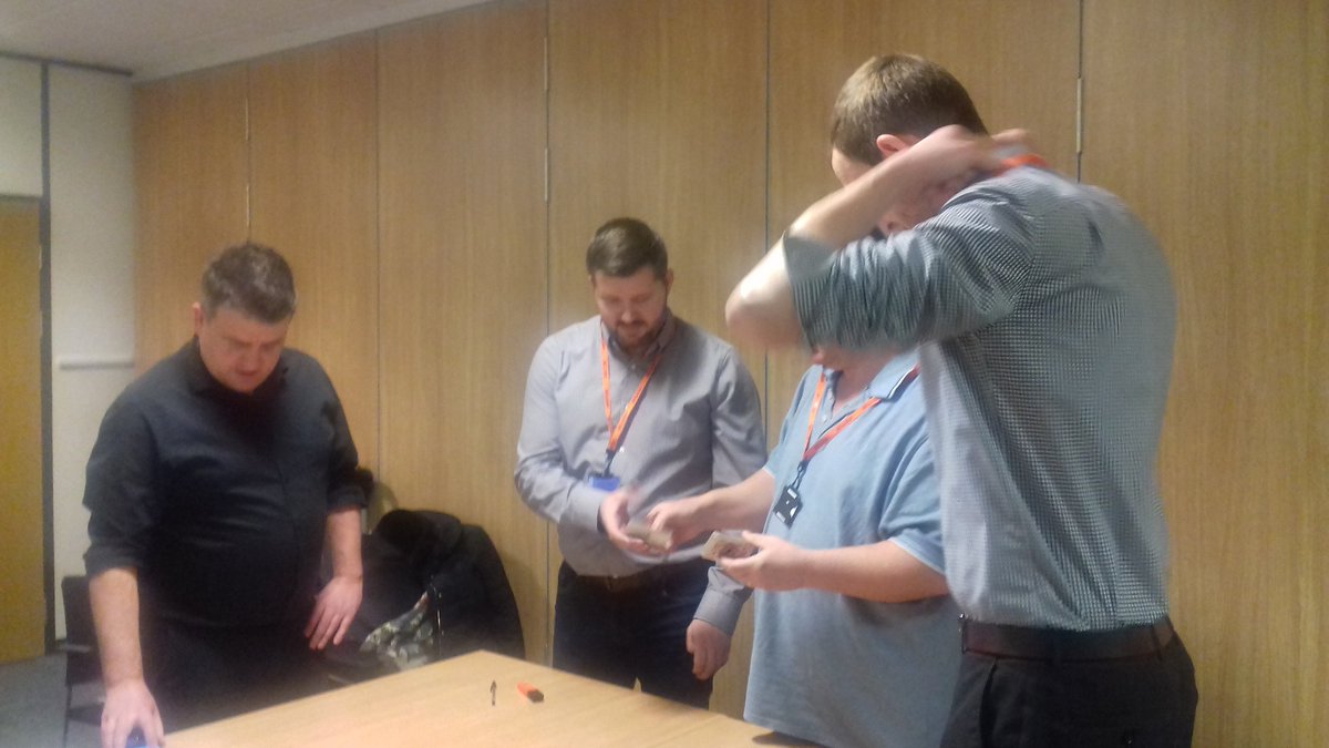 joannewitzer1's tweet photo. Day 2 #Managementofself Another fun and challenging day #L5HiddenTalent #TimeManagemt #Planning #SelfDevelopment And the winners are! !!😂😂 #HealthyCompetition @Servest_UK @ServestFoodCo @Jayson_Bent #Theboyswon 😆 https://t.co/QFGuX1CgMj