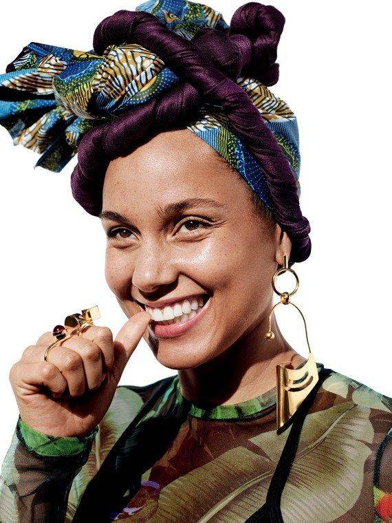 Happy birthday, Alicia Keys! The R&B singer-songwriter turns 38 today. 