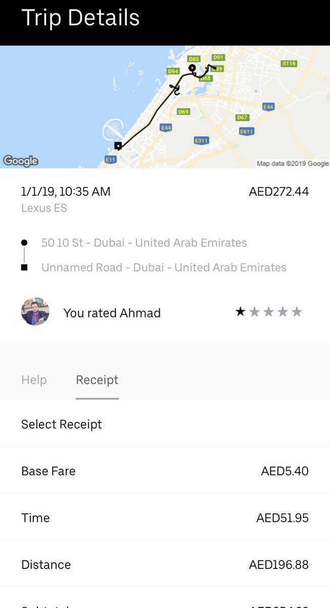 patrick_lyx's tweet photo. @Uber_Support  absolute scam. driver did not end trip and ended the trip only 3 hours later which resulted in a huge charge for me. It seems like there is no other way to contact Uber because my email for this account is already invalidated. No hotline nothing whatsoever! https://t.co/qmqSCebPoU