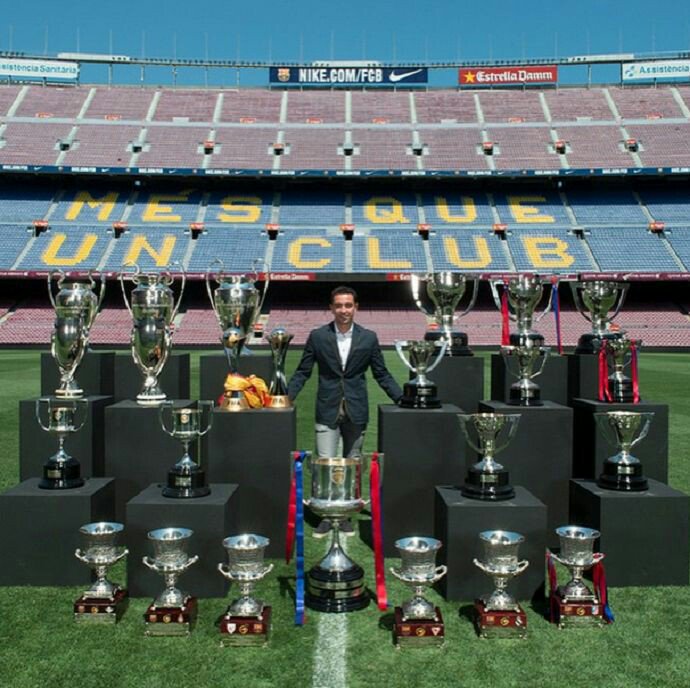 Happy birthday to the greatest midfielder of all time, Xavi Hernández. 