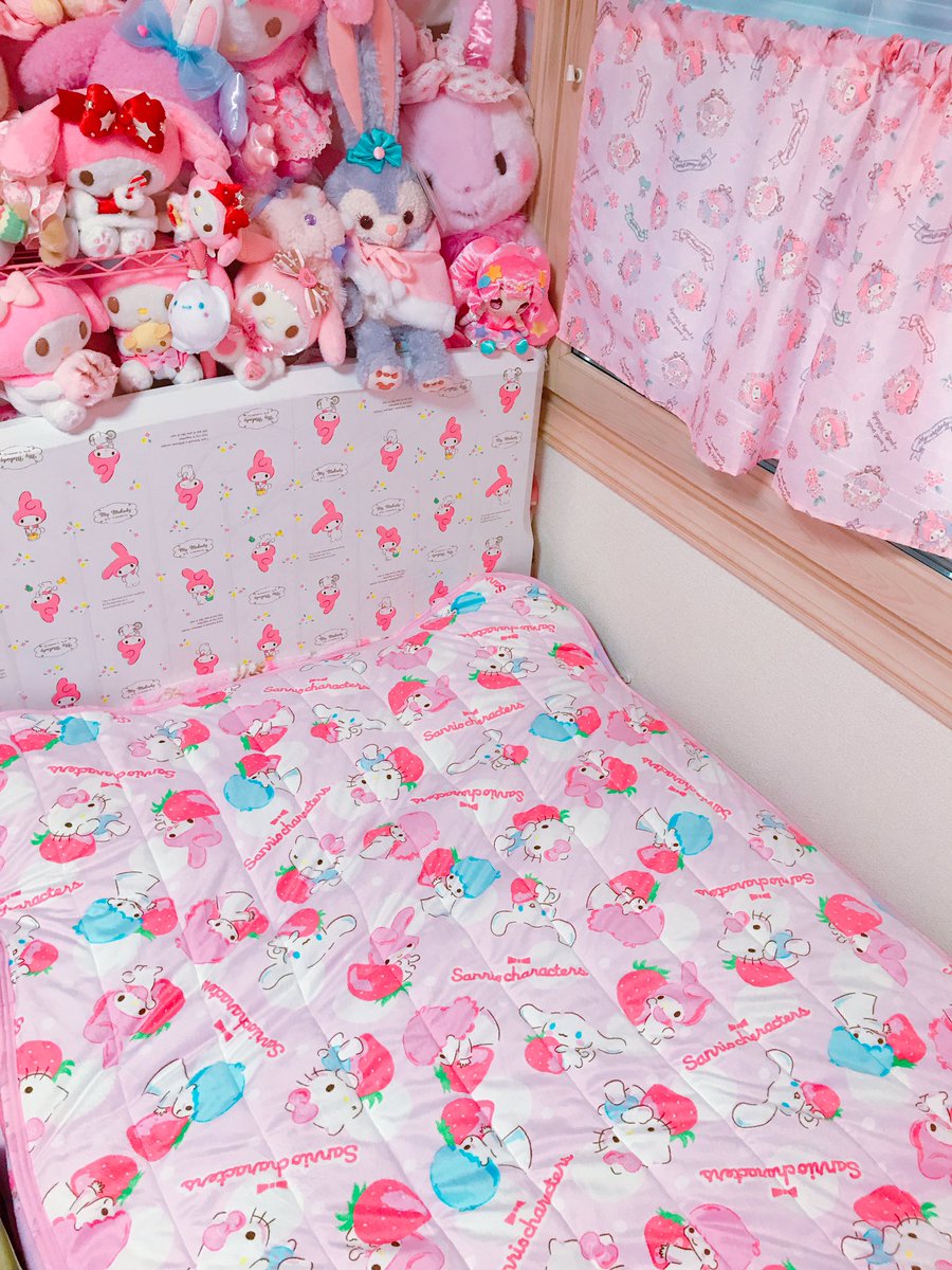 恵みの時 マイメロ 敷きパット タグなし 新品 キッズ 子供 保育 幼稚園